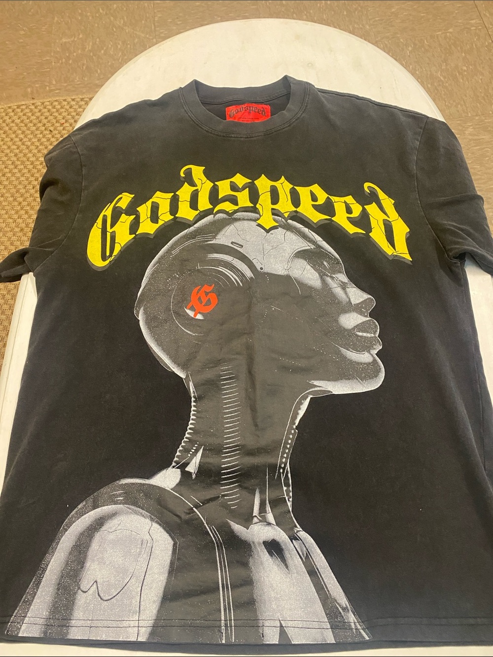 Men’s Black Godspeed Alexa Graphic Tee